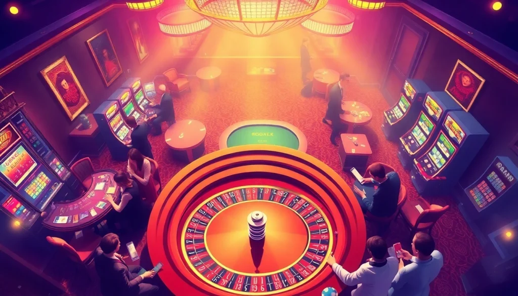 SUNWIN 88 showcases an intense roulette game with focused players and vibrant casino atmosphere.